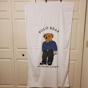 🛍 RALPH LAUREN GOLF BEAR JR TOWEL -  NEW!